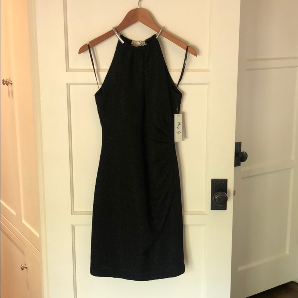 Eliza J Black dress